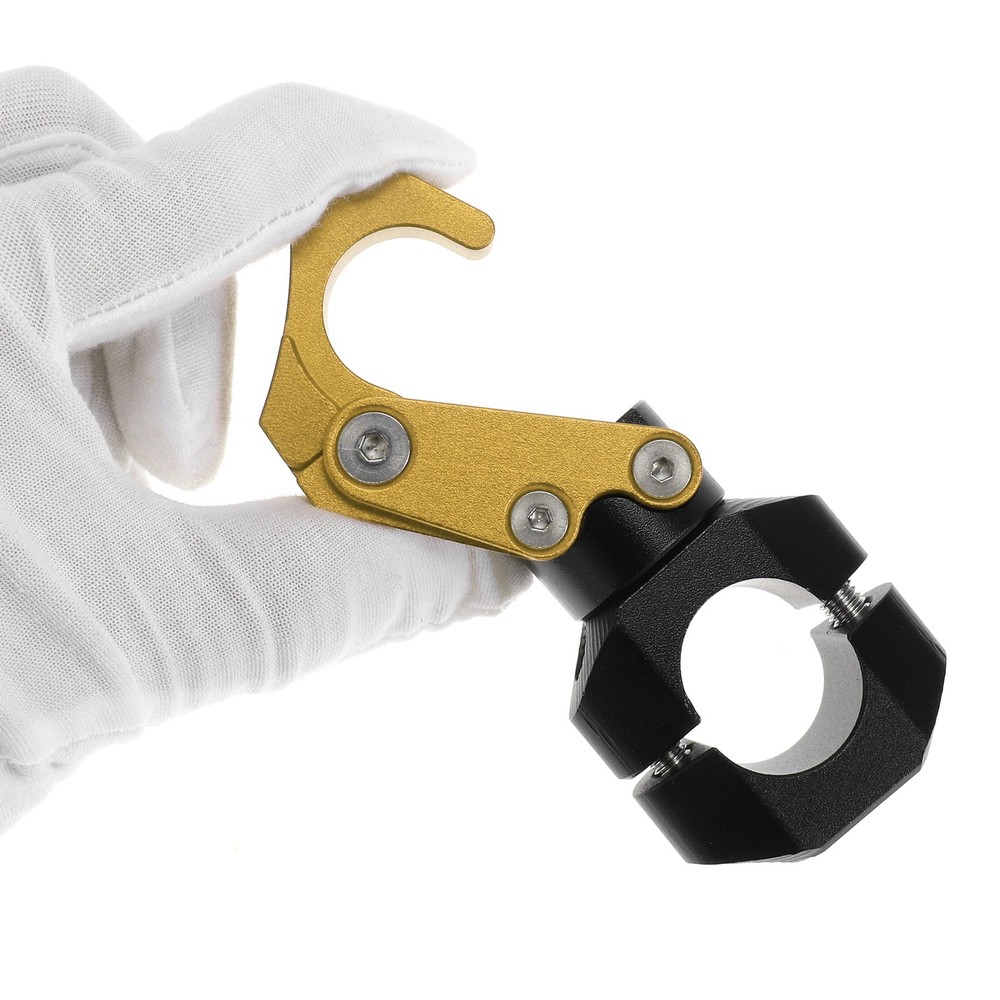 For motorcycle rectangular hook with key 1 set gold