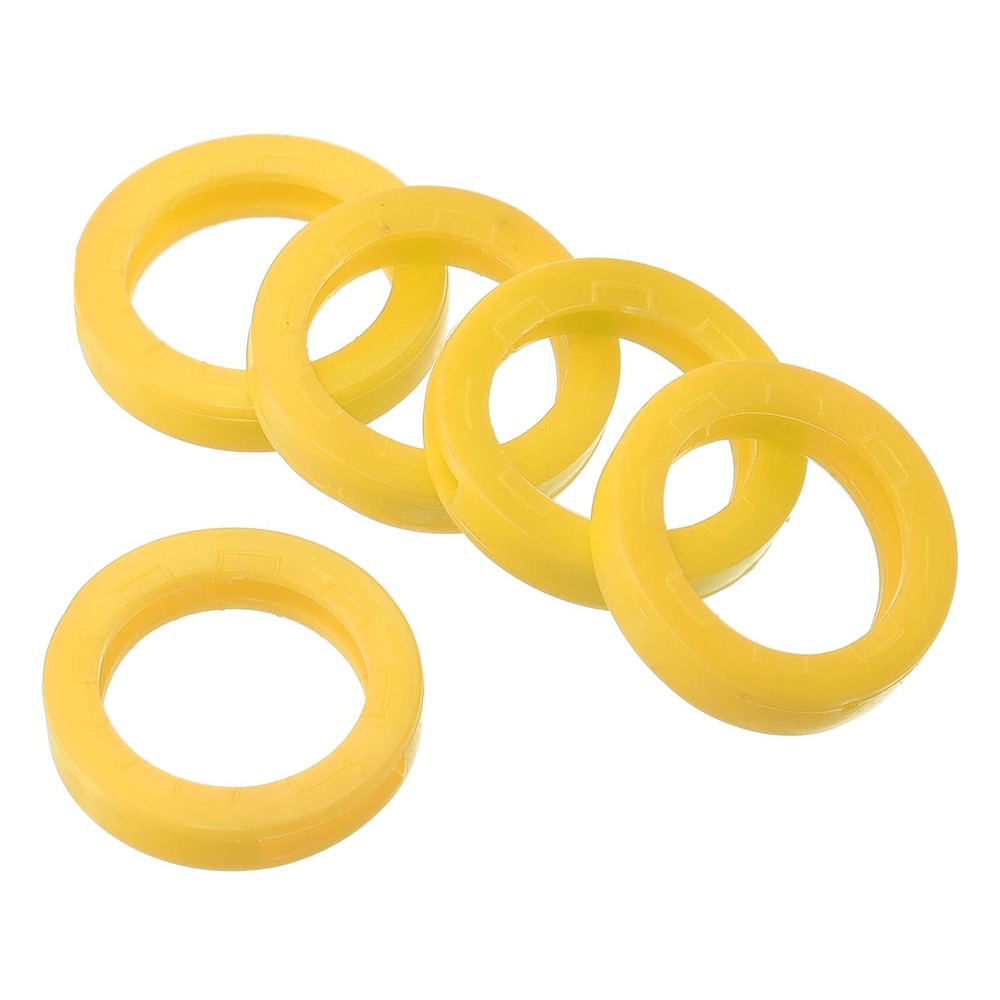 Key Caps Covers Rings, 25 Pack 0.9" Keys Identifiers Covers Coding Tags Marke...