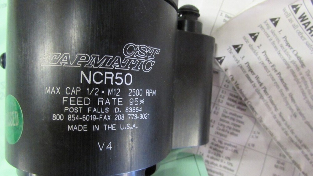CST Tapmatic Tapping Head NCR50