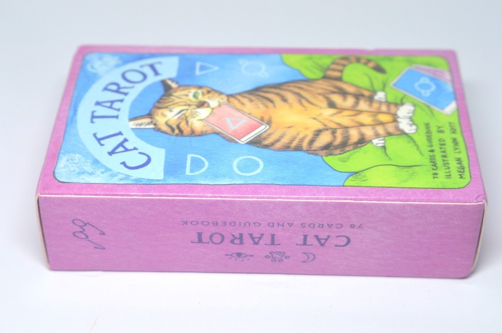 CAT ILLUSTRATED TAROT MAGIC WITCH WIZARD CARDS PACK BUNDLE