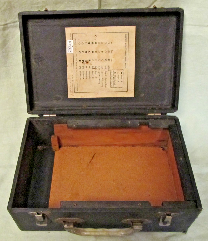 Vintage Cathode Rejuvenator tester box