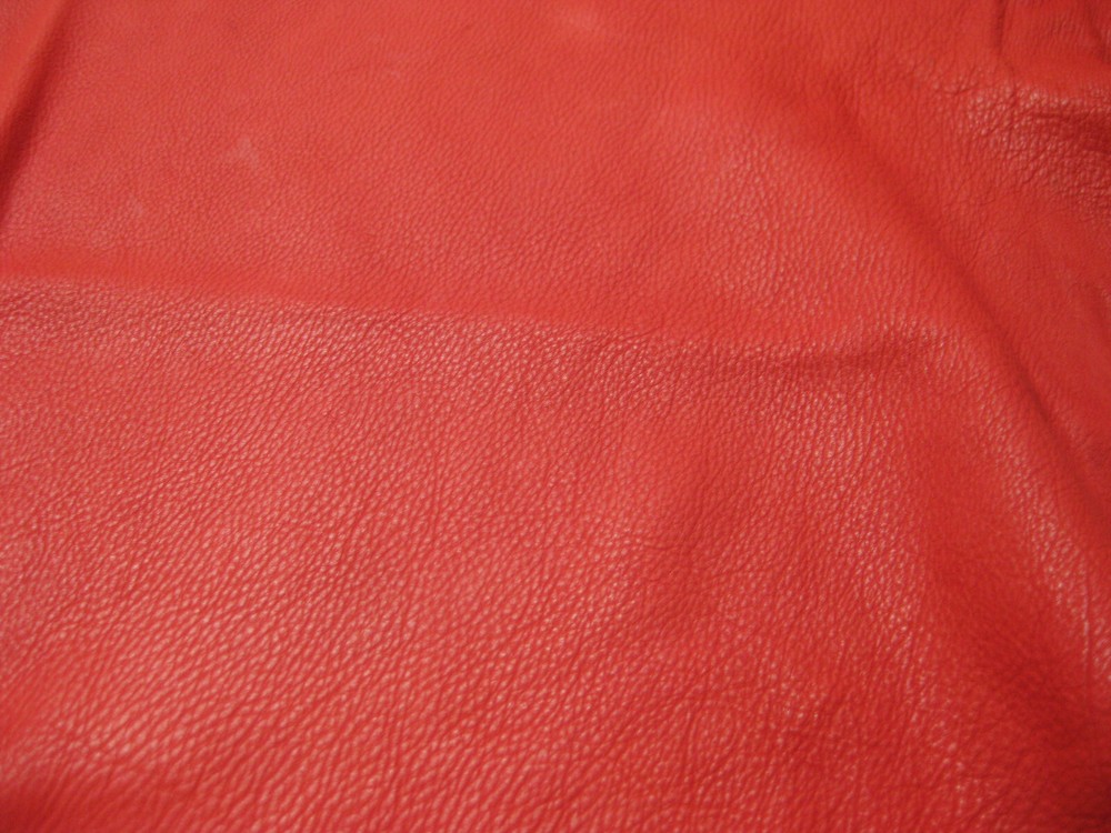 Top Grain Red Deer Leather #0009642 Row 60