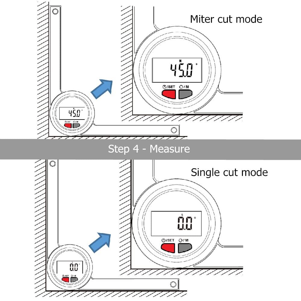 Digital Miter Saw Protractor