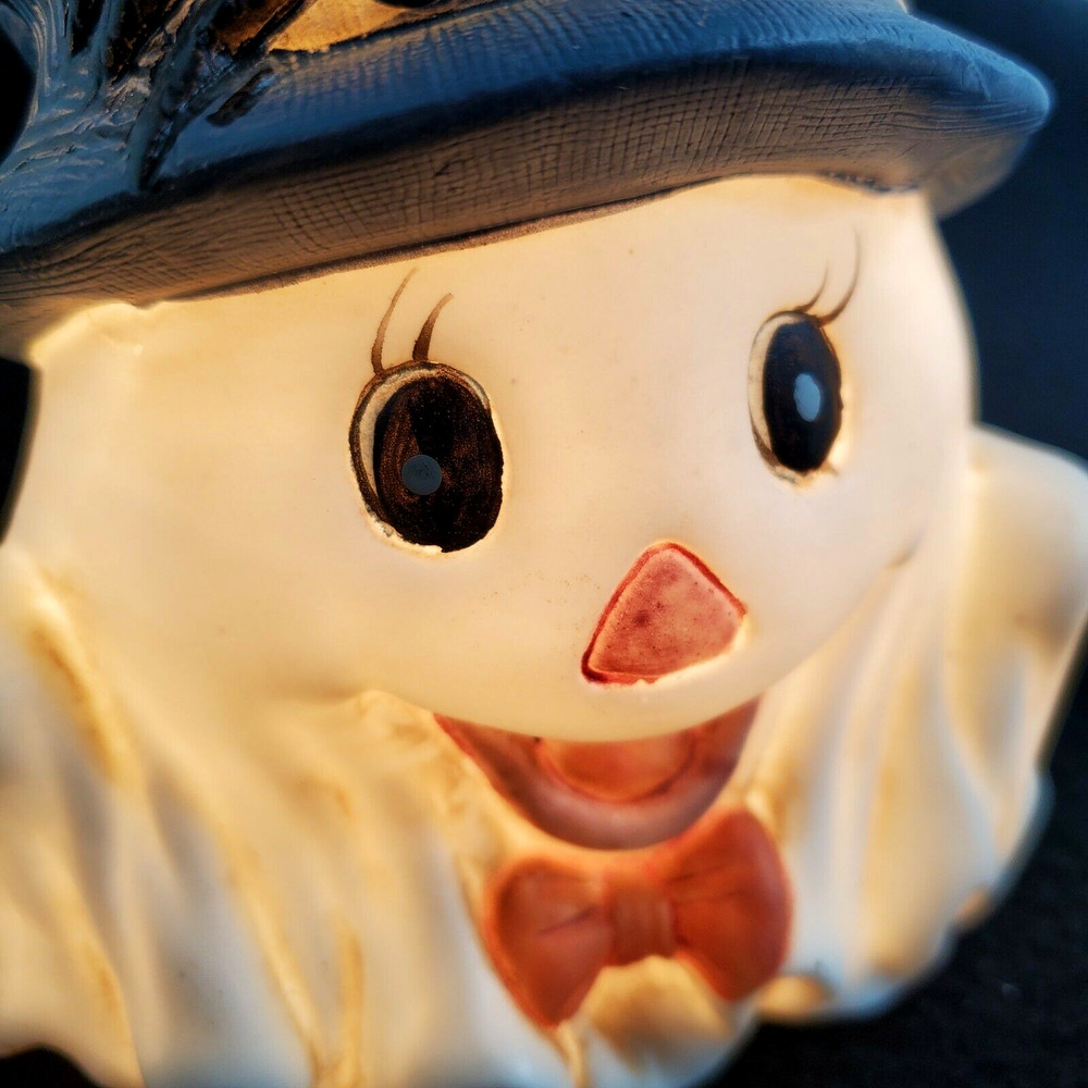 Vintage Happy Ghost Halloween Night Light Table Top