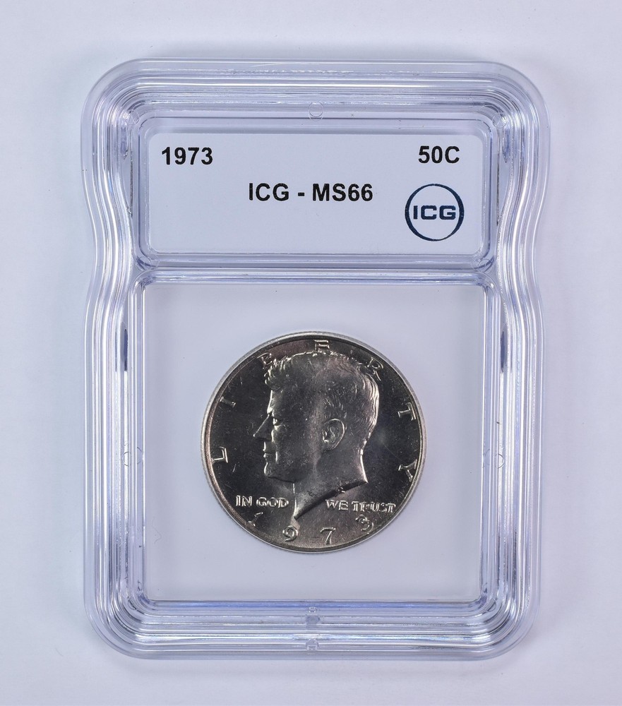 1973 Kennedy Half Dollar MS66 ICG