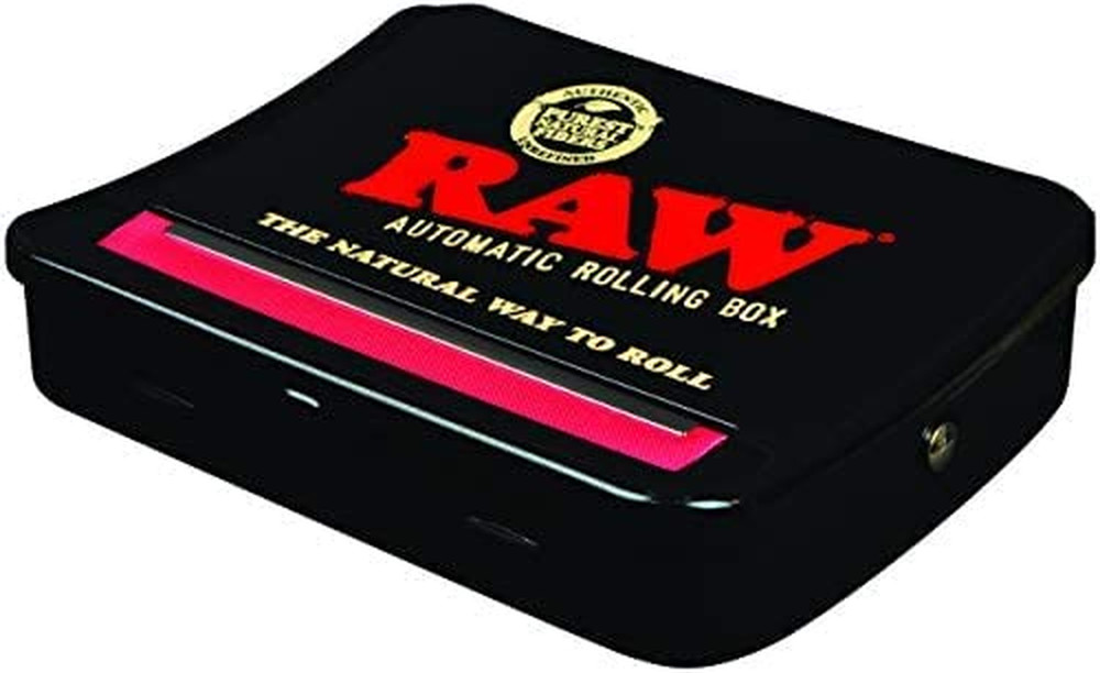 79Mm Adjustable Automatic Cigarette Rolling Box (RED)
