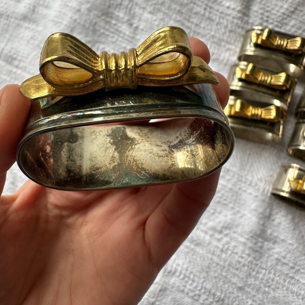 Vintage Bow Napkin Holders