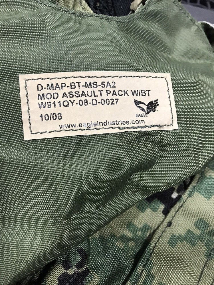 New Eagle Industries AOR2 Assault Pack, SEAL NSW DEVGRU