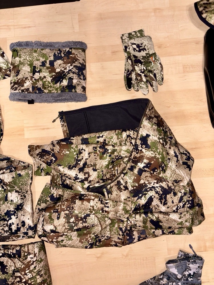 Sitka Sub Alpine/elevated XL Camo Loadout Gear Setup
