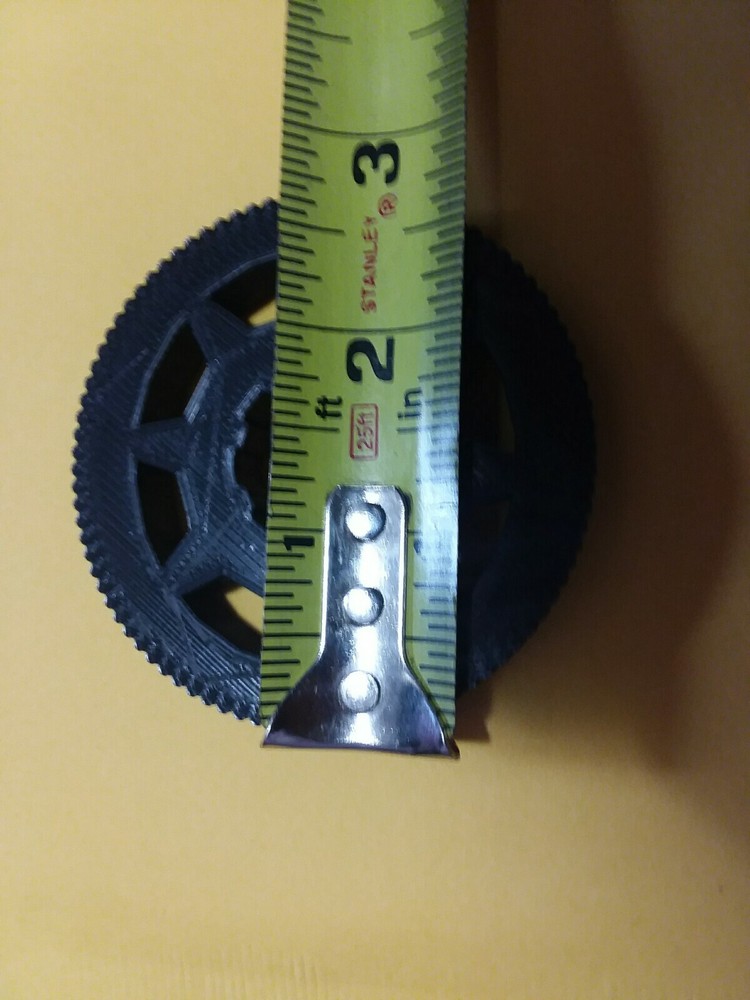 Fine Focus Knob for Celestron Telescopes, version two with new design. O.D 70mm