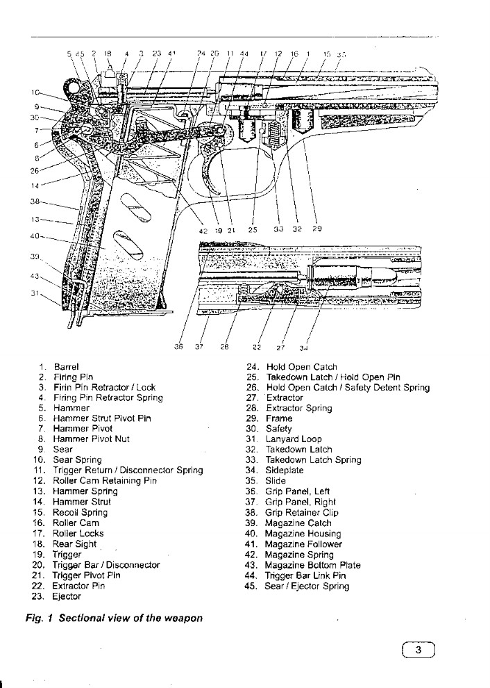 CZ Model 52 Pistol Manual - NEW Comb Bound Copy