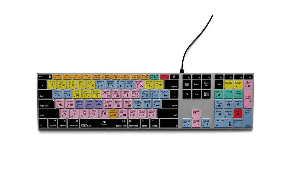 Pro Tools - Backlit Pro Aluminum Keyboard - macOS - US