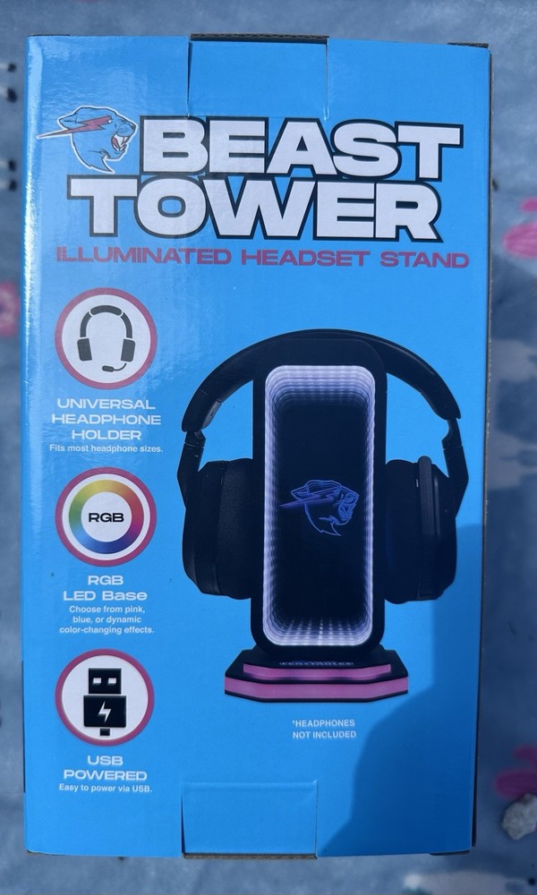 Beast Tower Illuminated Headset Stand