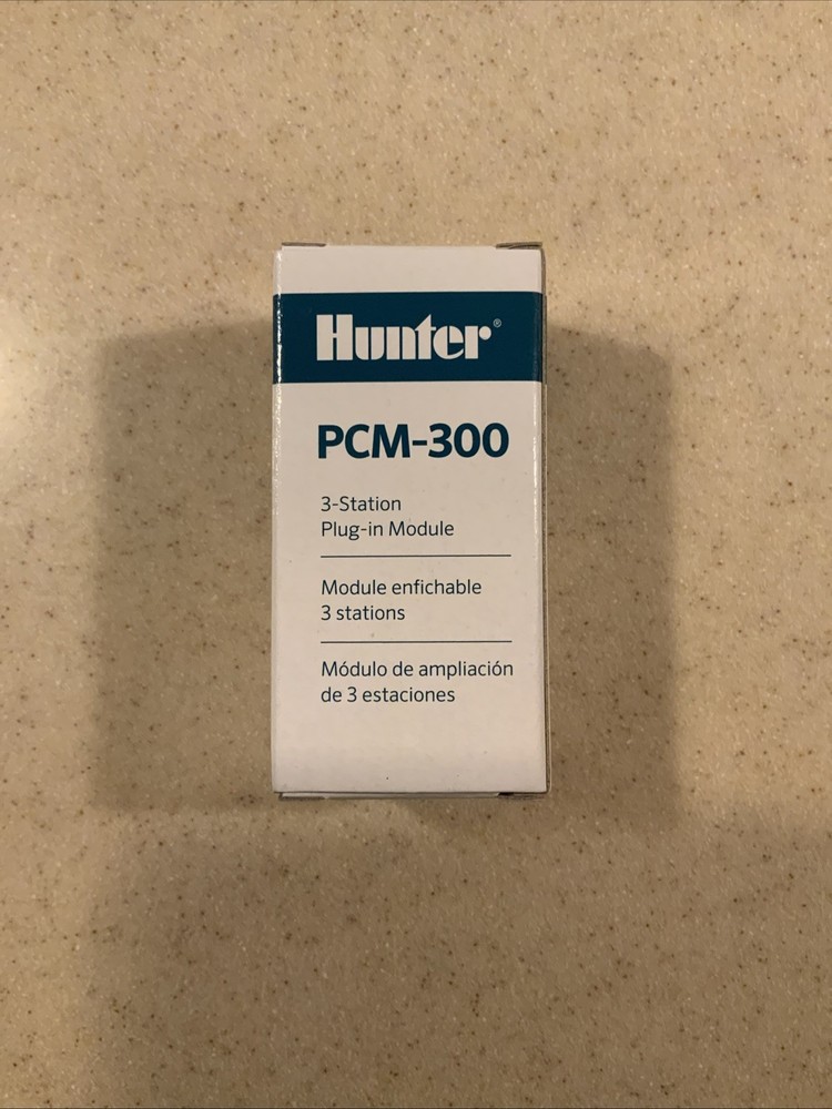 Hunter PCM-300 3-Station Module For Pro-C & HPC Irrigation Controller Black
