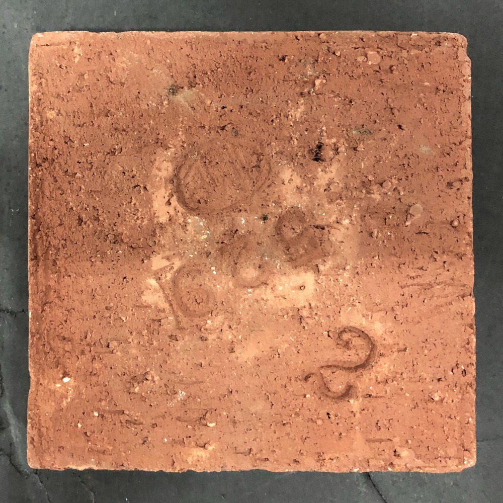 Vintage Gladding McBean Chunky Decorated Tile (3)