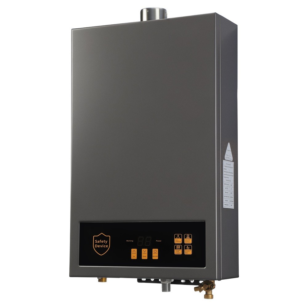 Tankless Water Heater 35°C-65°C (95°F-149 °F) COMPACT 3.6 GPM LPG AC 110V/ 60Hz