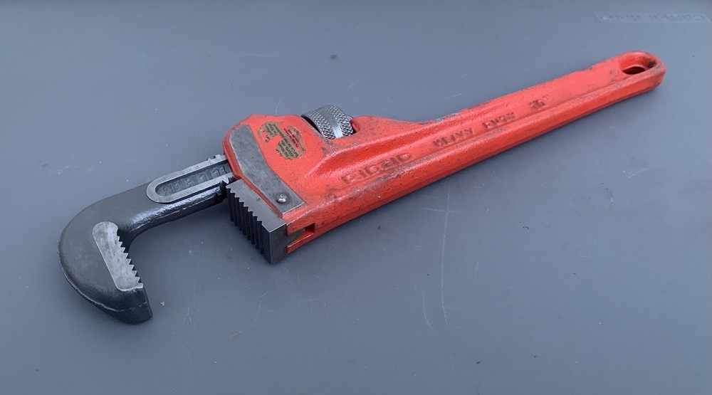 Ridgid 10” Heavy Duty Pipe Wrench