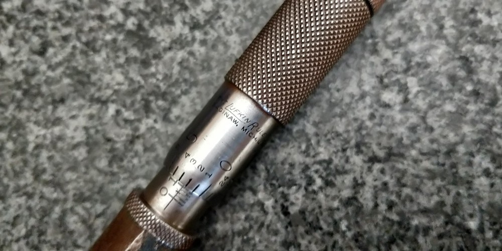 Lufkin 6-7" Micrometer No 1927 REFURBISHED