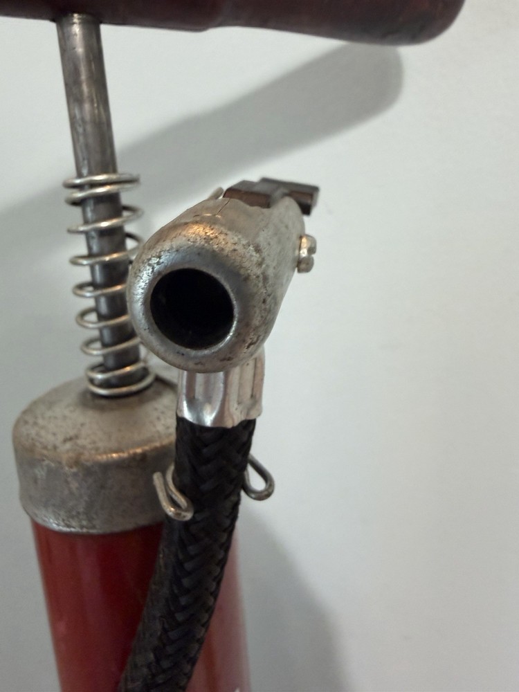 Vintage Bicycle Tire Floor Pump - Works