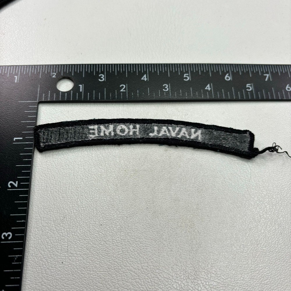 US Navy NAVAL HOME Tab Patch (Rocker)20MQ