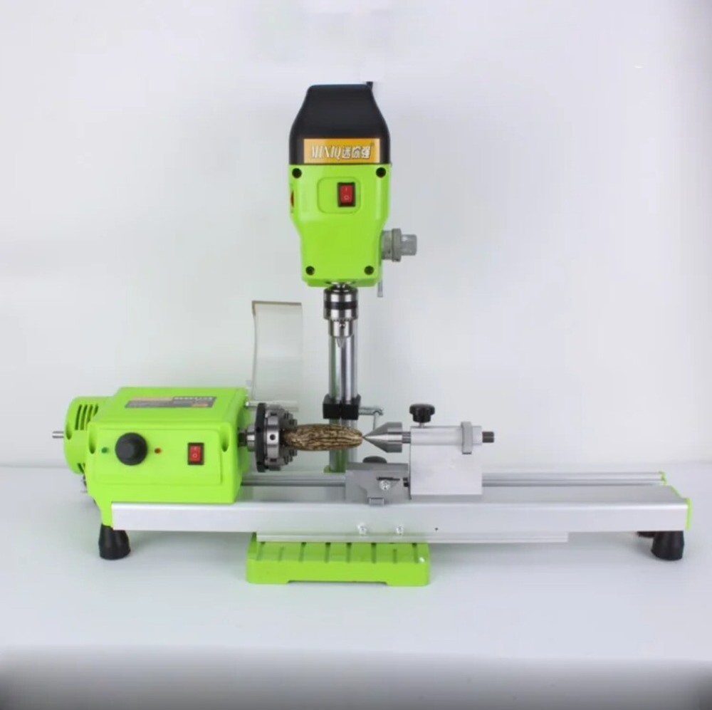 Mini Simple Lathe Mini Lathe Precision High-speed Bench Drill Bead Lathe