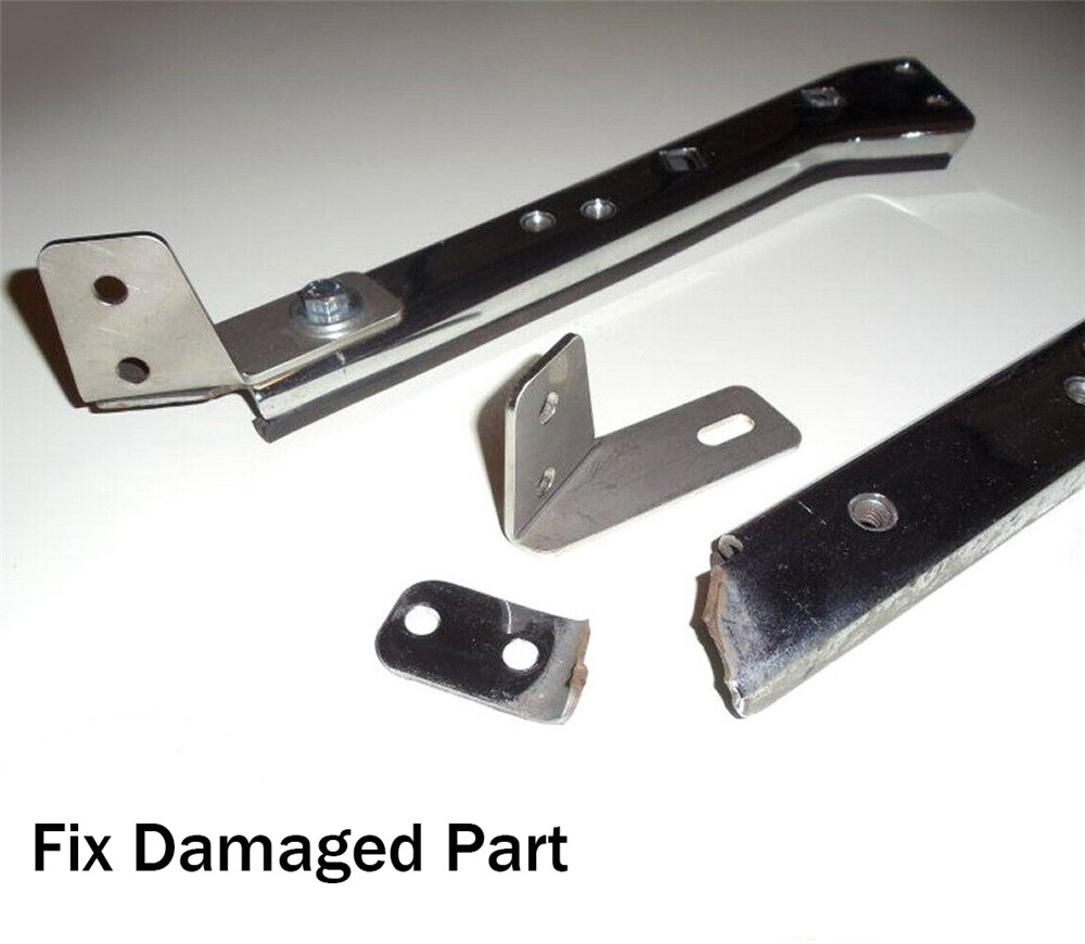 Fender Struts Plate Saddlebag Support Bracket Fix For Harley Touring 1985-2008