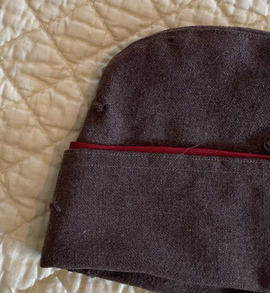 WWII US Army Artillery Wool Garrison Cap