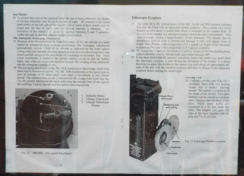 Bubble Sextant Mk IXA Onwards Technical Description (11)