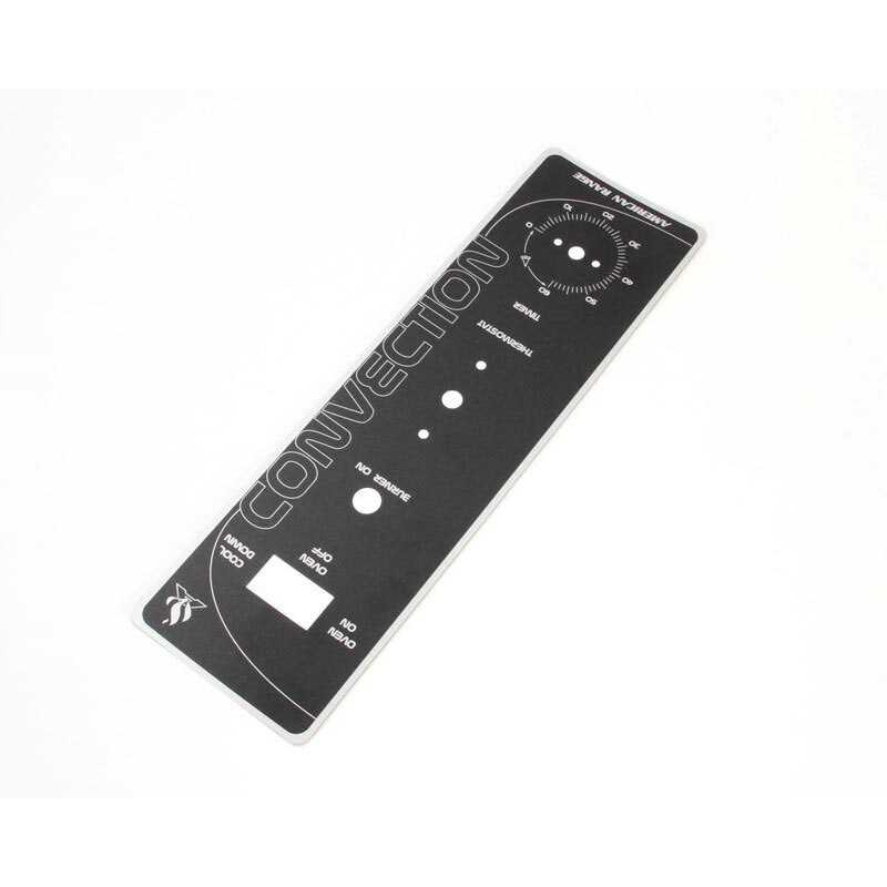 American Range A39007 Arc Convection Oven Label