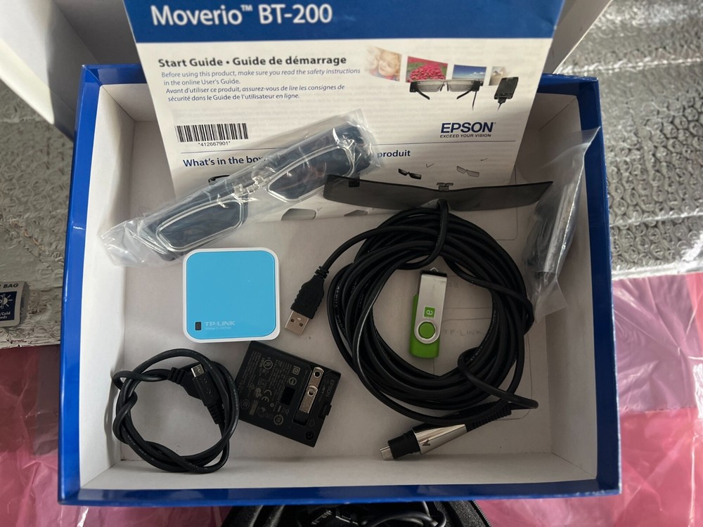 Epson Moverio BT-200 AR Smart Glasses