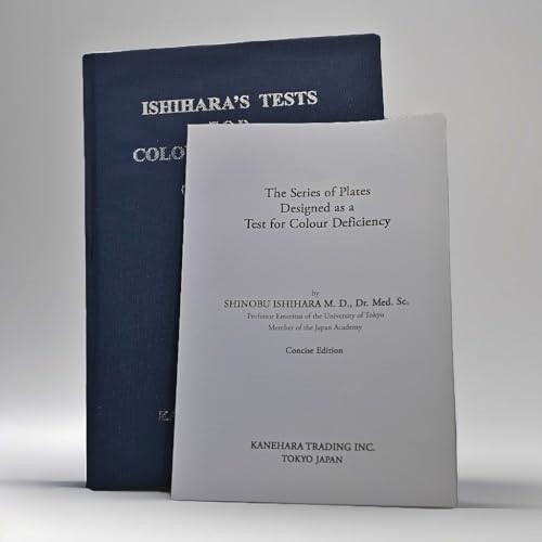 Color Blindness Test Chart Book | Ishihara Color Vision Assessment Tool