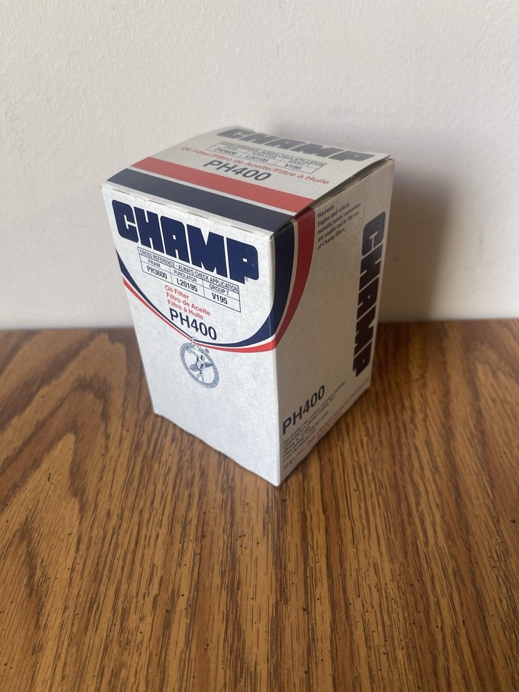 Oil Filter Champ/Champion Labs PH400
