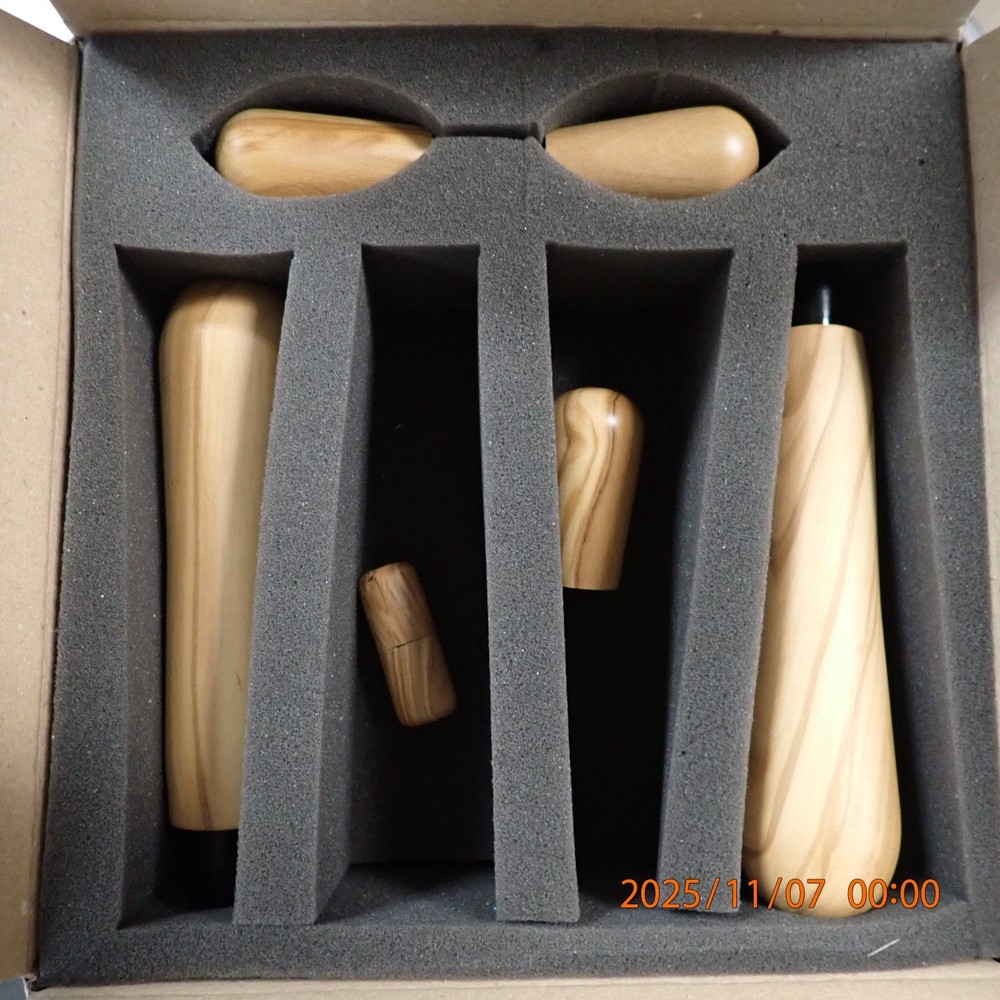 ACS Advanced Coffee Solutions Falcon Espresso Machine Olive Wood Knob Kit