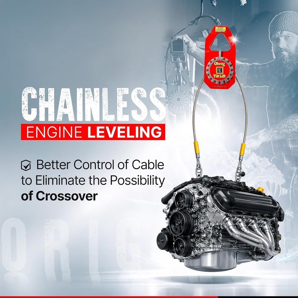 Secure Engine & Transmission Swaps with Hoist Sling