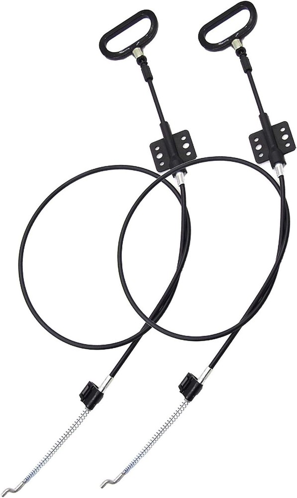 2 Pieces Recliner Release Cable Replacement D-Ring Pull Handle, Exposed Lengt...
