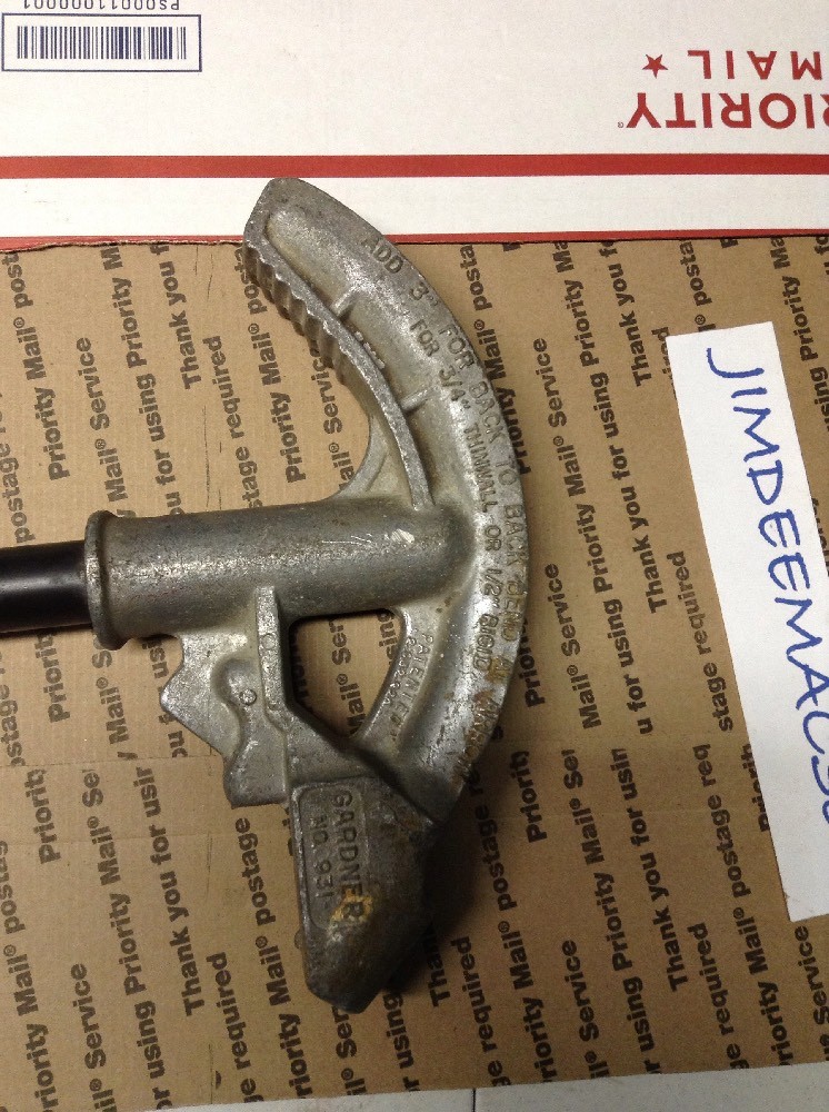 Gardner Pipe bender 931 for 3/4 " EMT or 1/2" Rigid pipe**