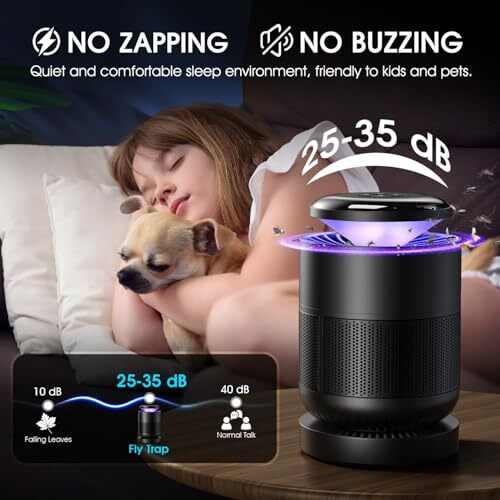 BUGBOW Fly Trap Indoor SK01 - Black&Dark Blue