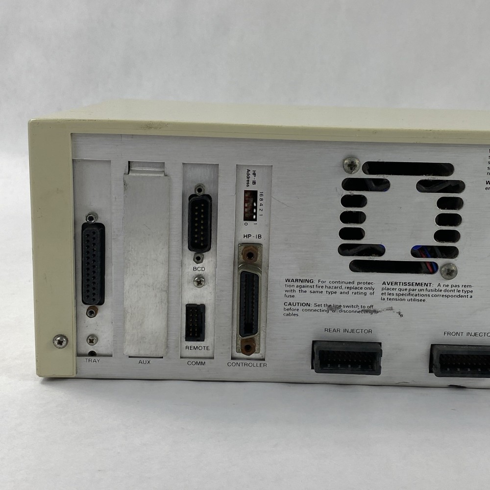 HP 18594B 7673 Autosampler Controller Module w/ Power Cord