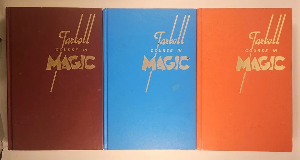 Tarbell Course in Magic Set Lot Vol. 1-6