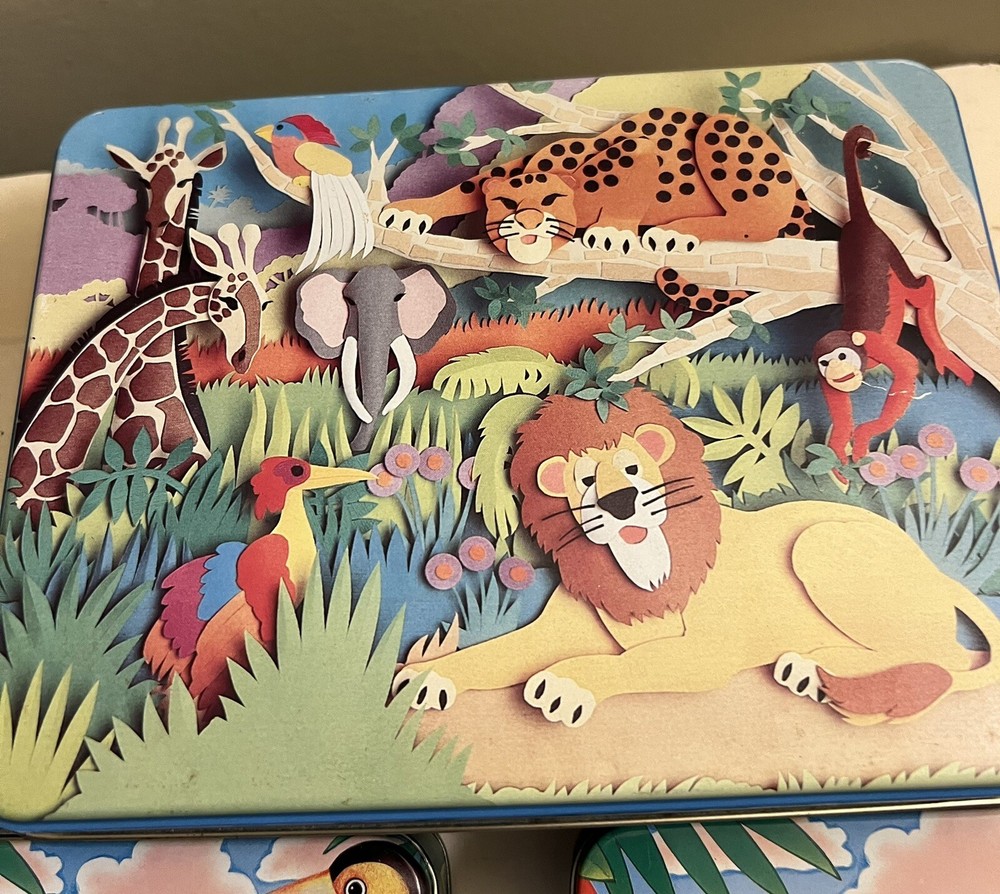 Jungle Themed Tins
