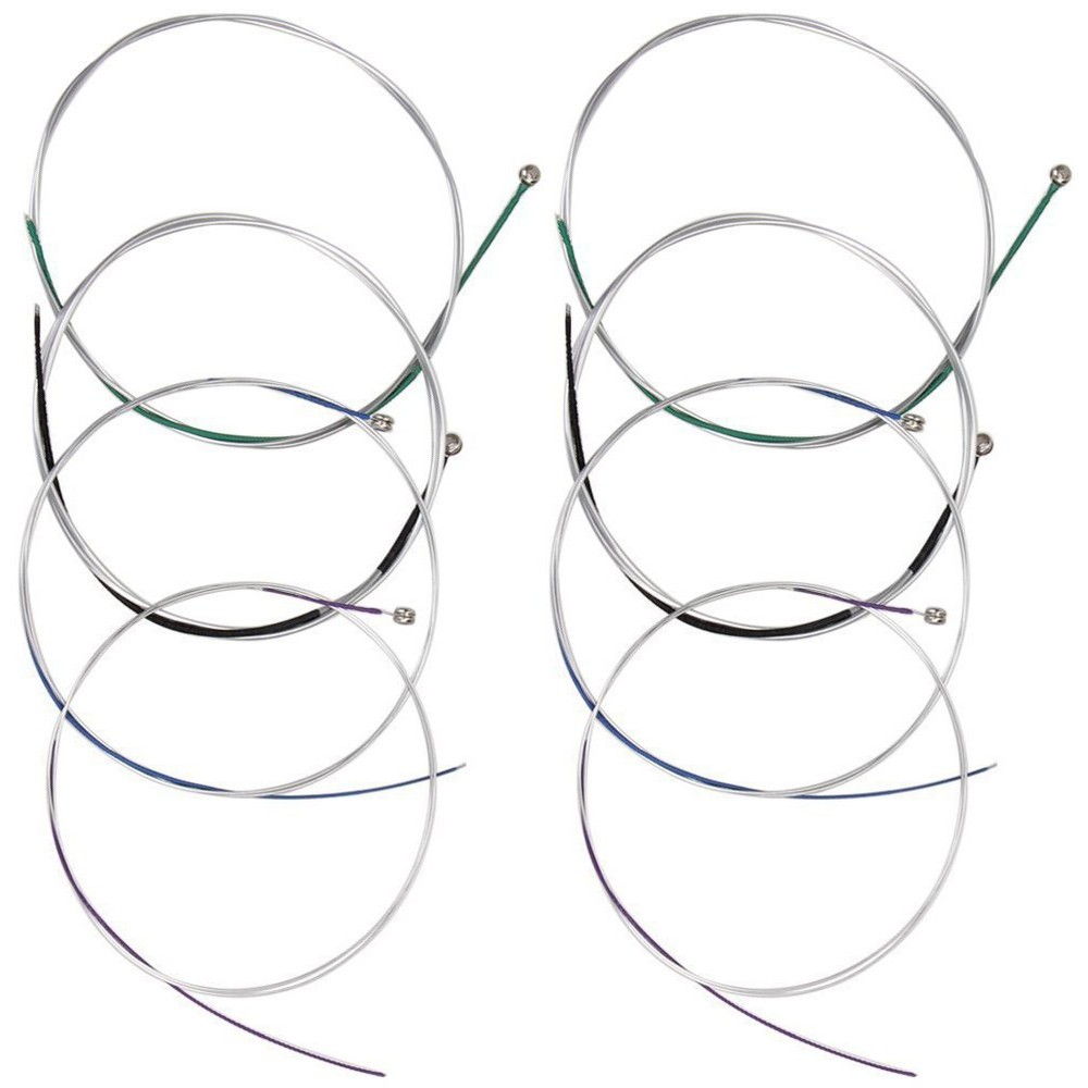 8Pcs Violin Strings Kit 4/4 String Replacements Universal Set Violin Parts