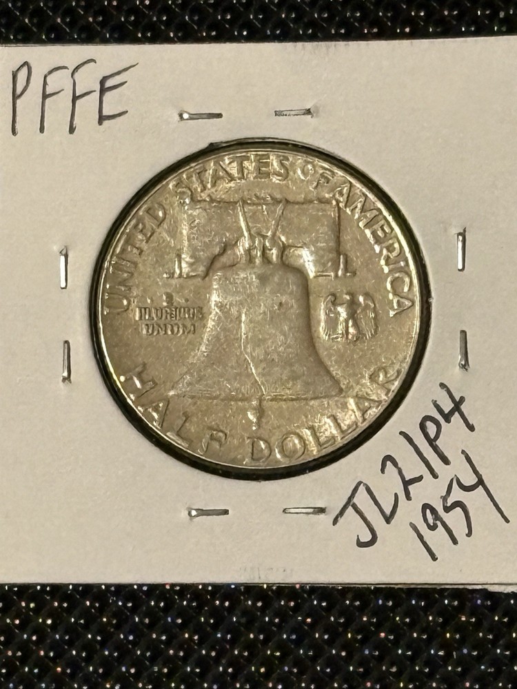 1954 Franklin Half Dollar VF++
