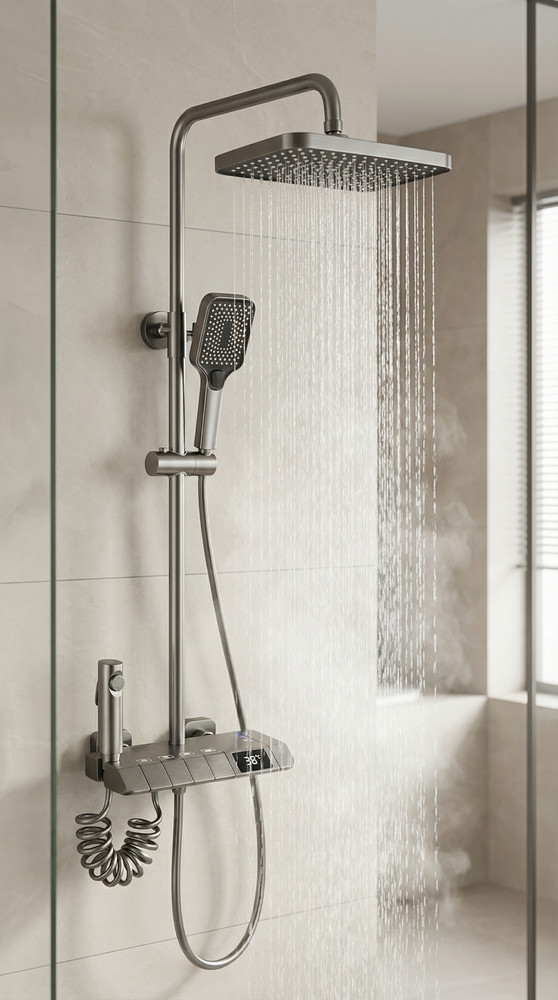 Premium Digital Rainfall Shower System