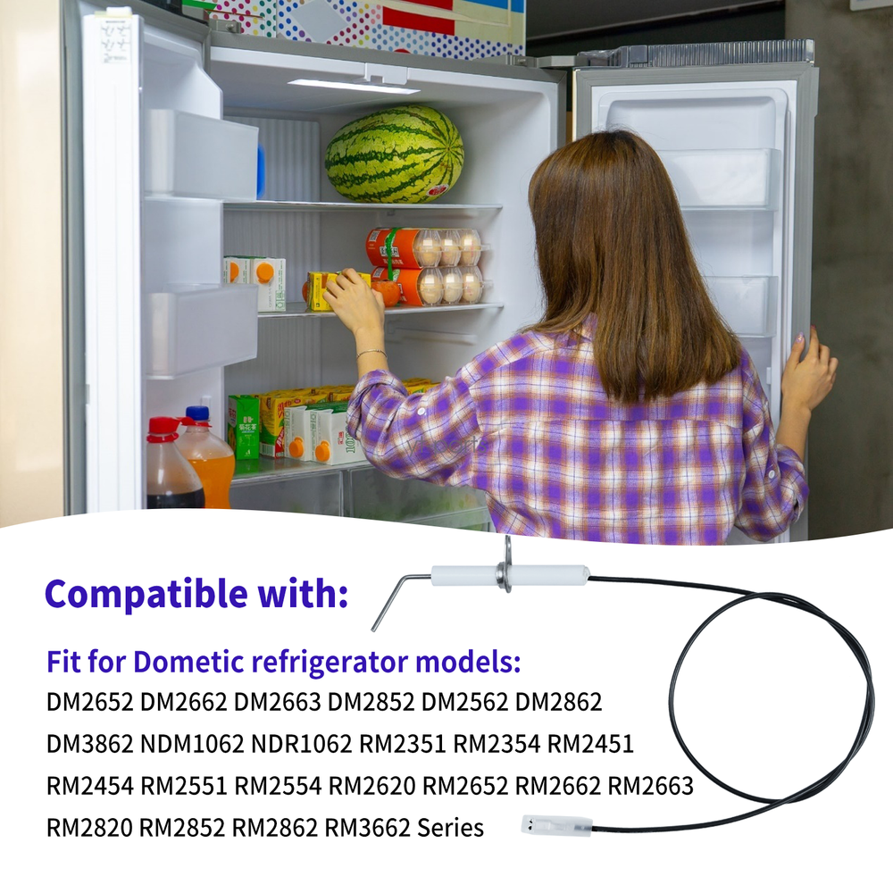 RV Refrigerator Electrode compatible with Atwood Dometic 2932781012