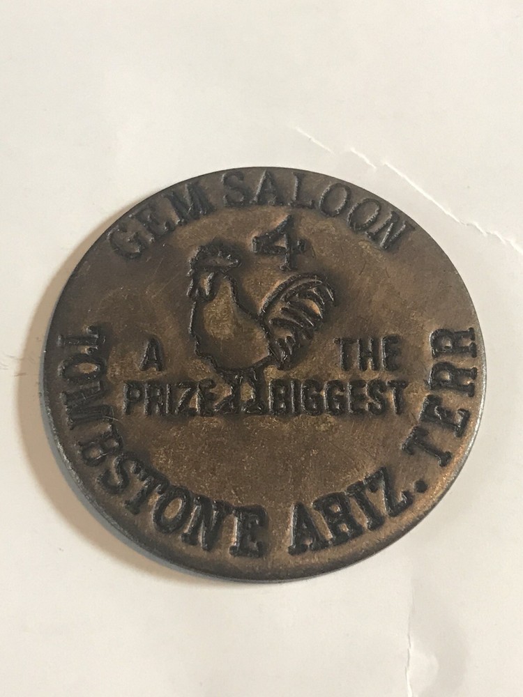 Saloon Brothel Token Authentic Reproductions