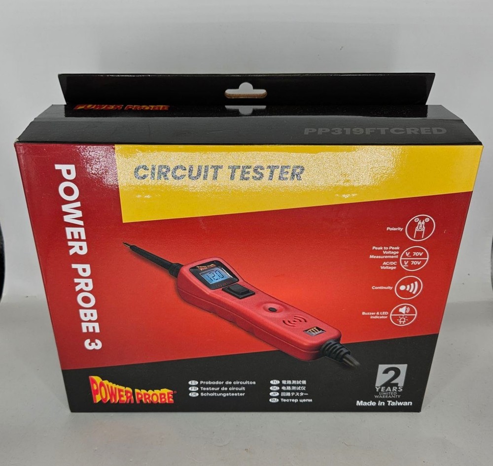 POWER PROBE 3 CIRCUIT TESTER # PP319FTCRED