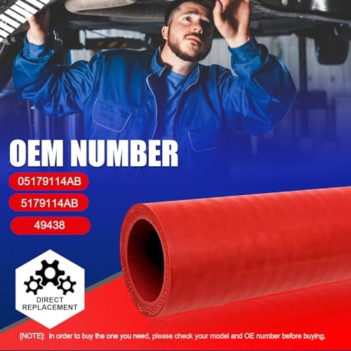 SMMS Heater Hose Coolant Radiator Compatible with DODGE RAM 2006-2009, OE: