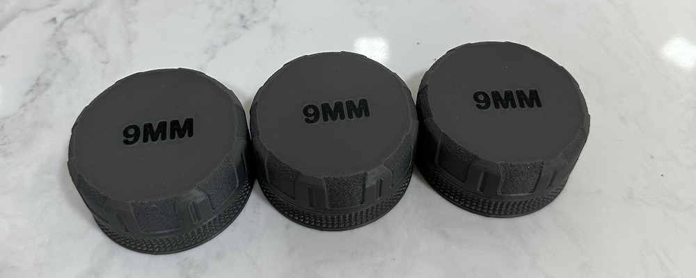 3 Pack of 9MM Ammo Puck – Compact, Stackable Storage for 20 Rounds