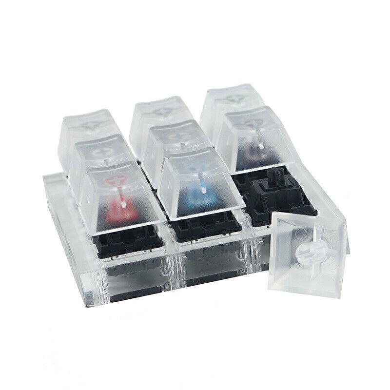9-Key Switch Tester Sampler Keycap MX Switch for Cherry Mechanical Keyboard