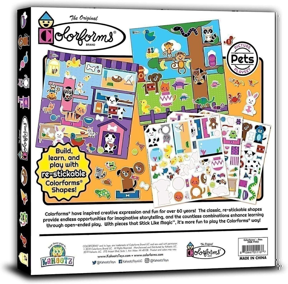 Colorforms Picture Play Set - Pets